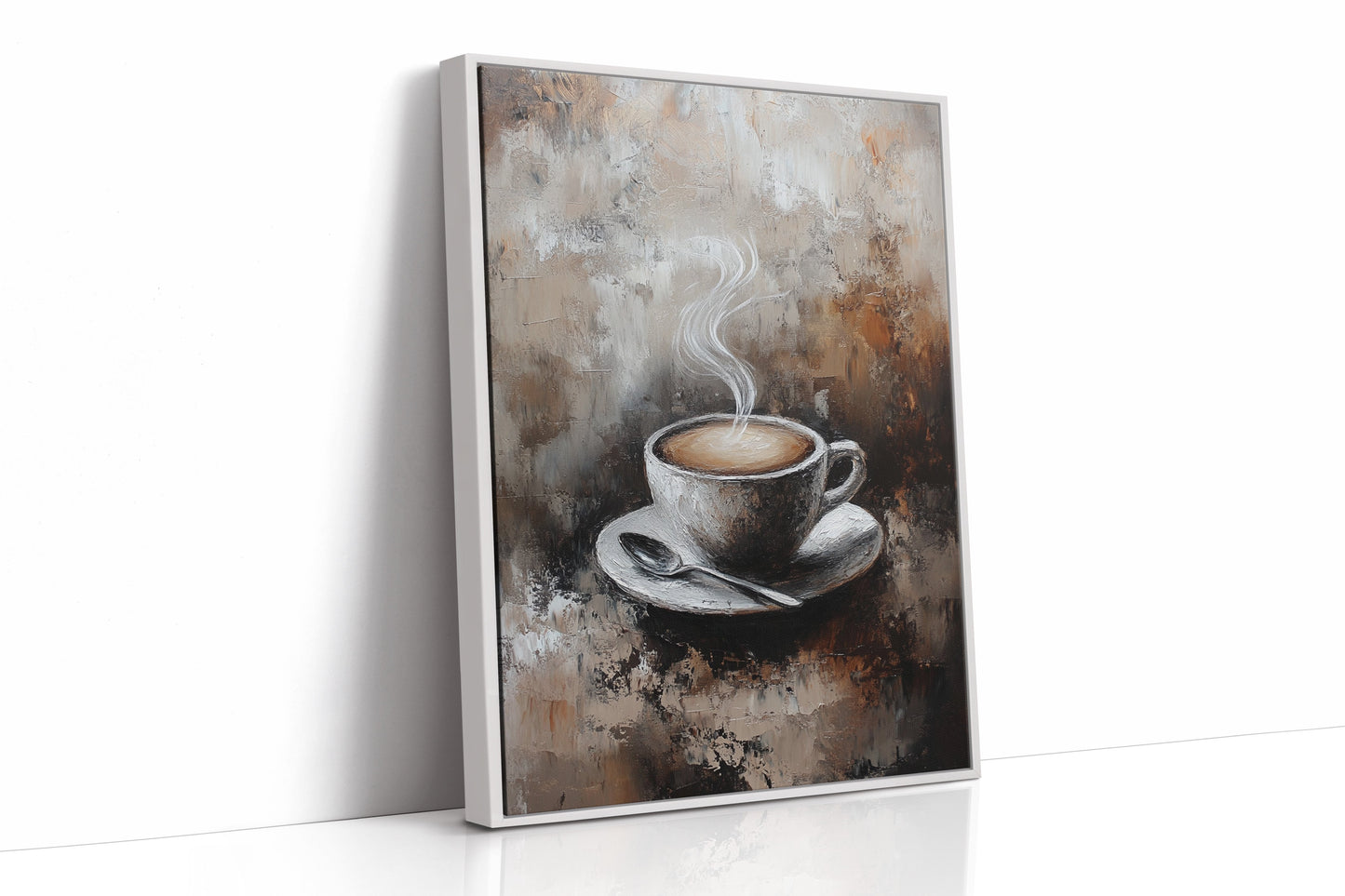 Braises dans une tasse tranquille