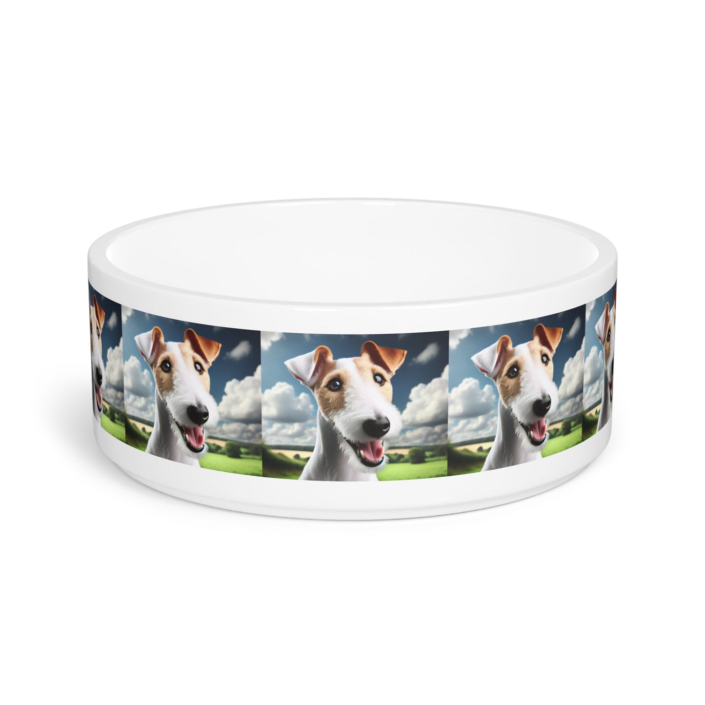 Ceramic Pet Bowl – 16 oz Dog Feeding Bowl