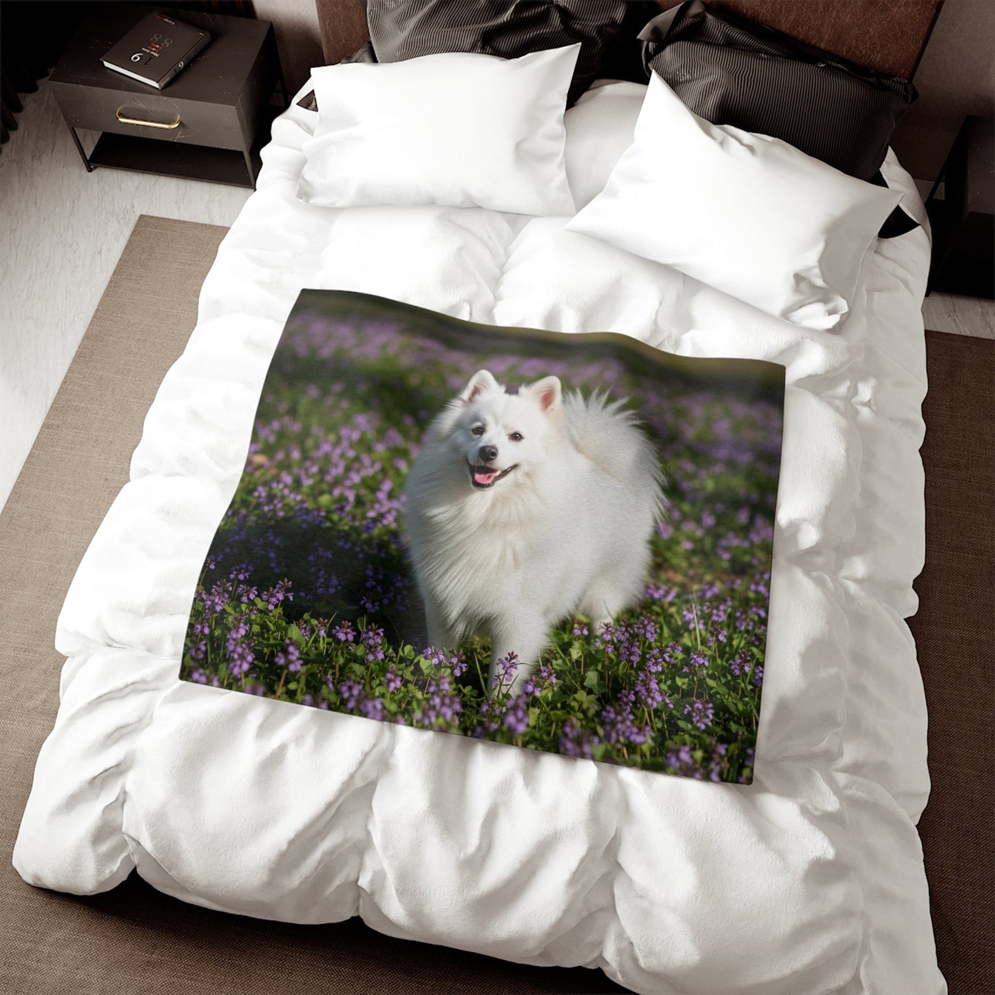 Sweatshirt Blanket – Plush Fleece Throw, 2 Size Options