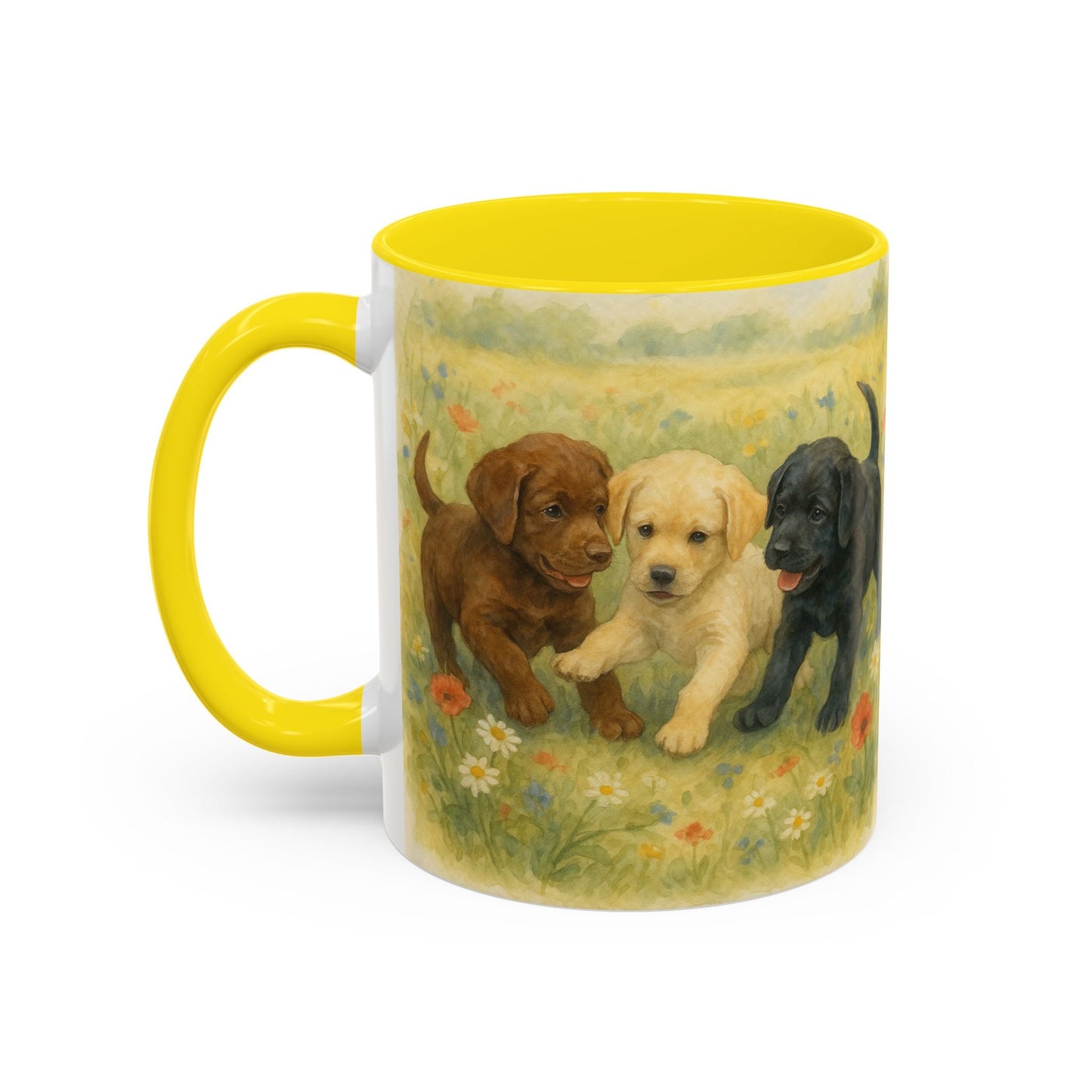 Keramiktasse mit Hunderassen-Motiv – 11 oz & 15 oz