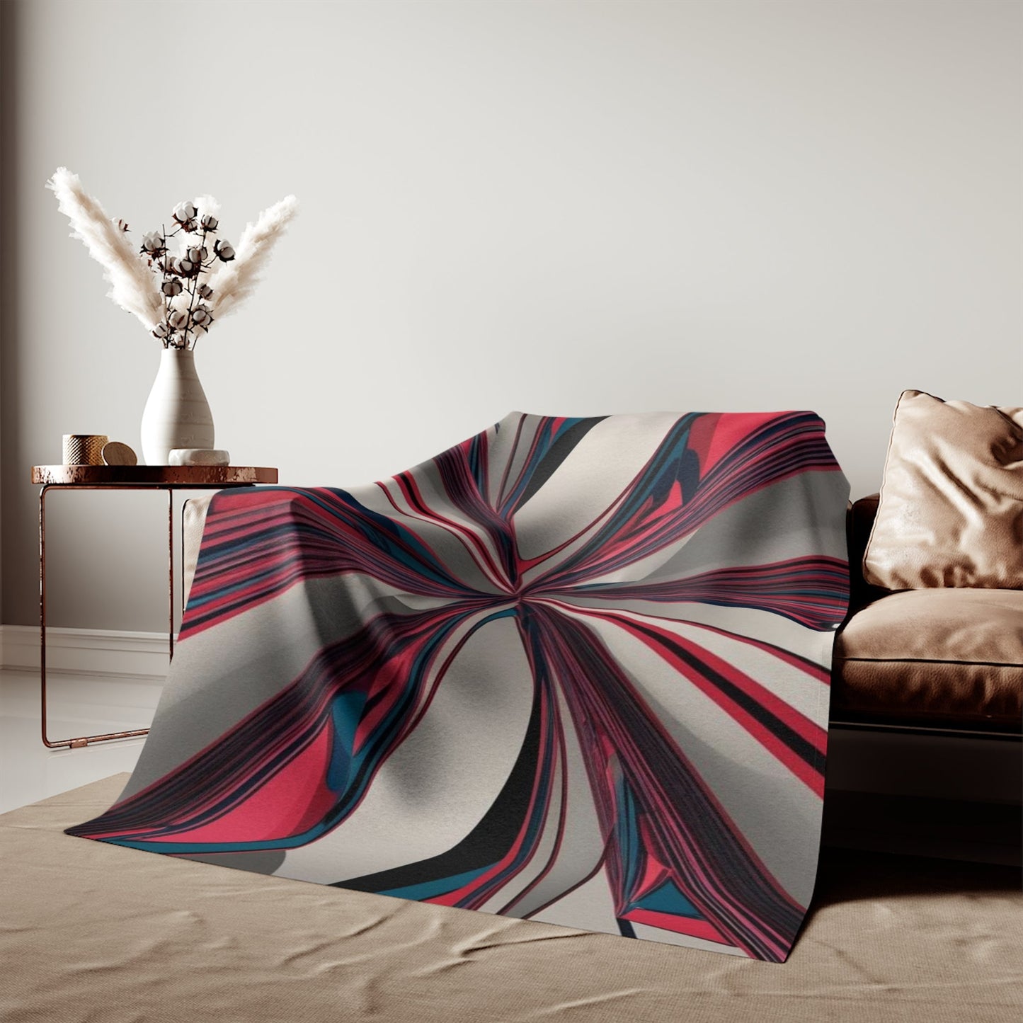 Sweatshirt Blanket – Plush Fleece Throw, 2 Size Options
