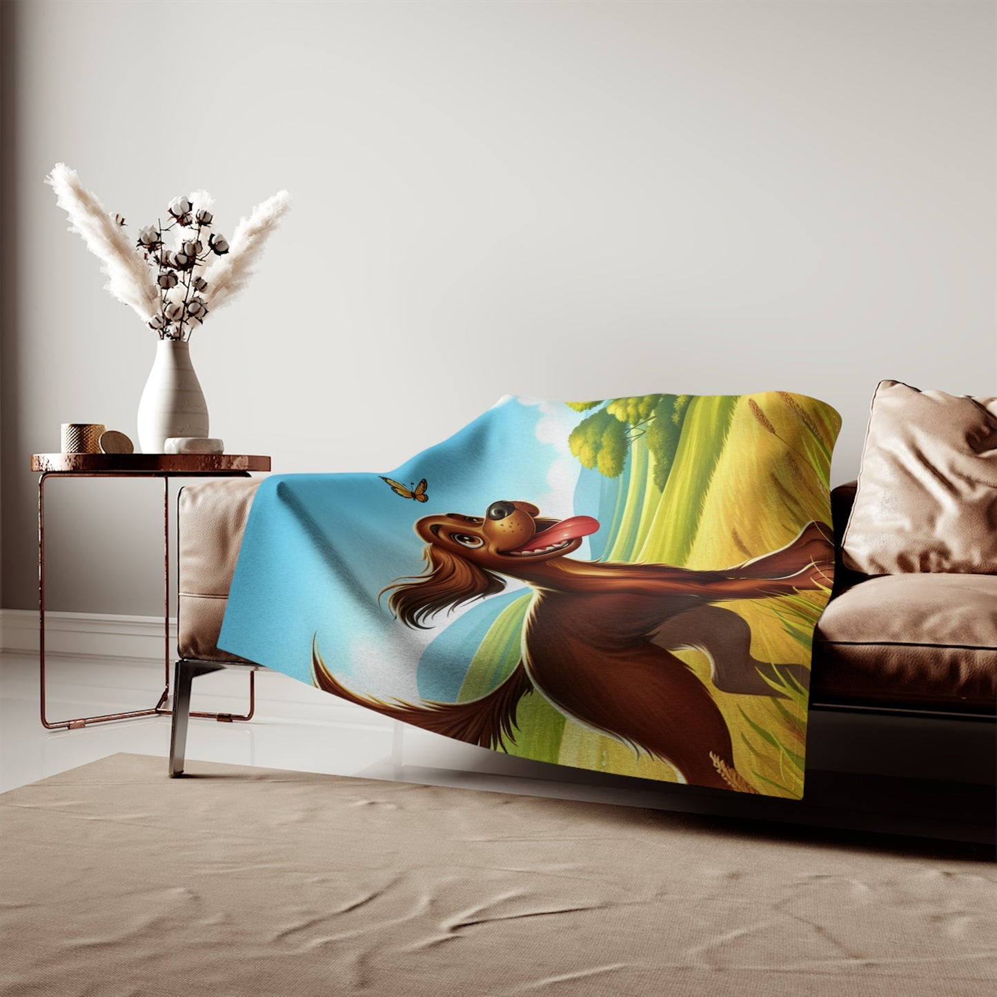 Sweatshirt Blanket – Plush Fleece Throw, 2 Size Options