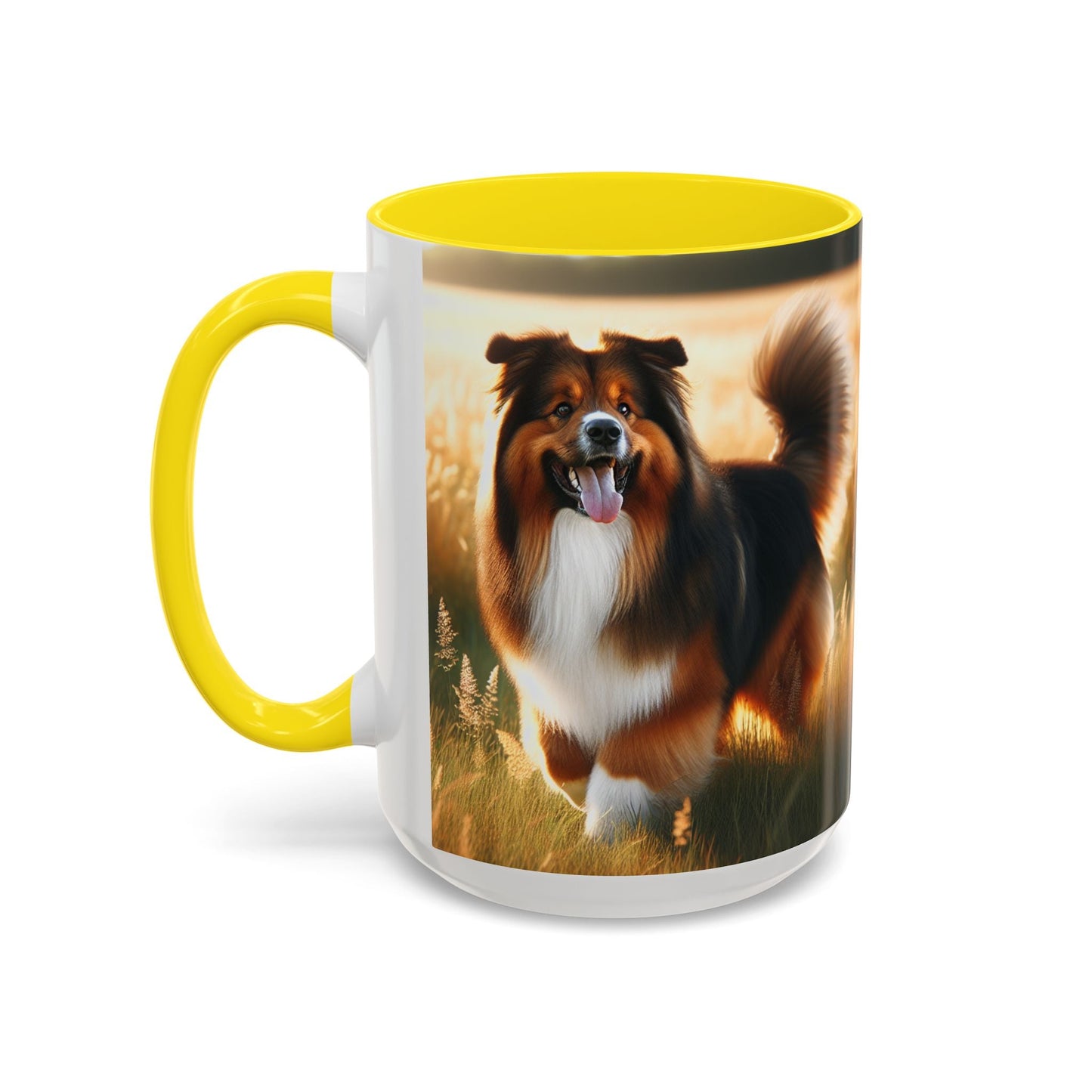 Keramiktasse mit Hunderassen-Motiv – 11 oz & 15 oz