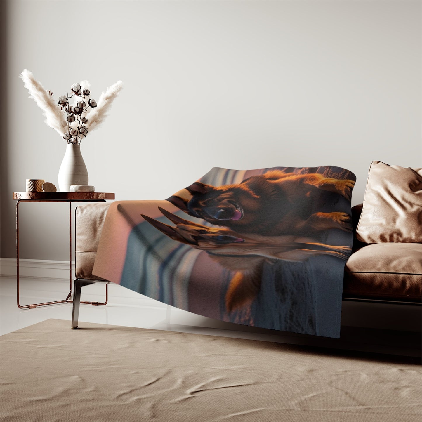 Sweatshirt Blanket – Plush Fleece Throw, 2 Size Options