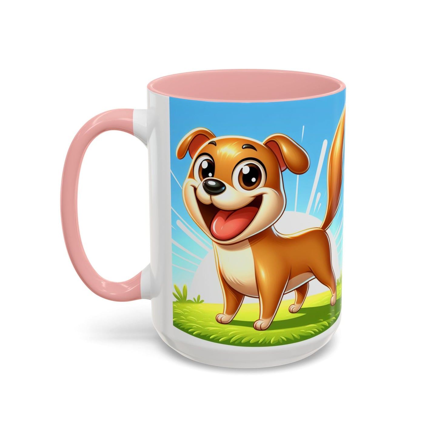 Keramiktasse mit Hunderassen-Motiv – 11 oz & 15 oz