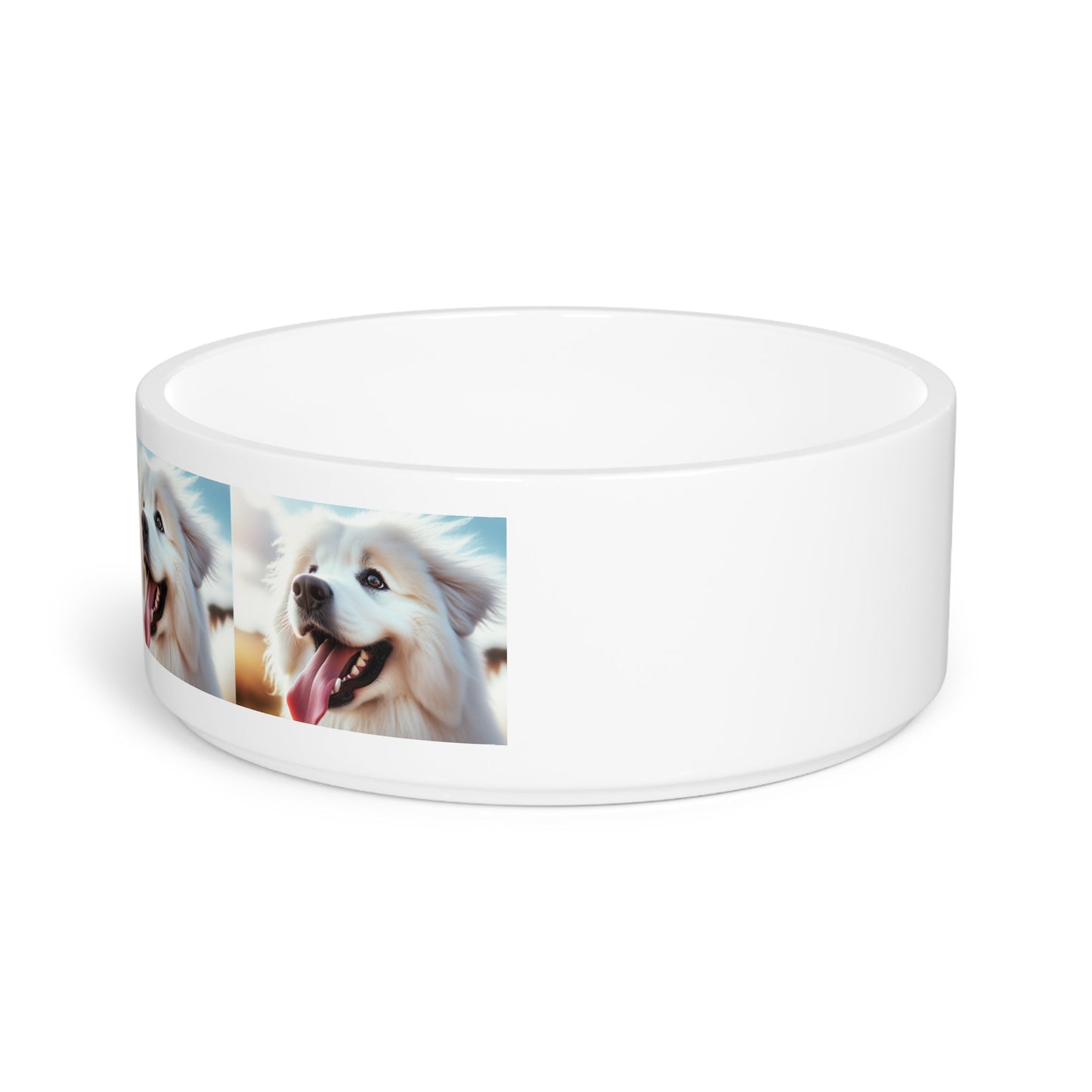 Ceramic Pet Bowl – 16 oz Dog Feeding Bowl