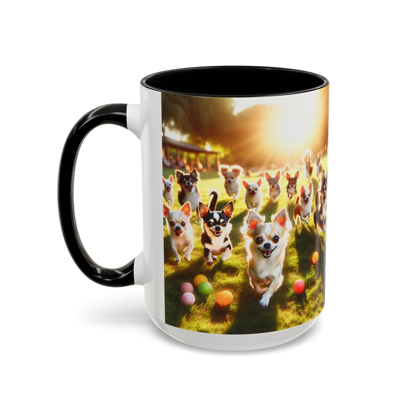 Keramiktasse mit Hunderassen-Motiv – 11 oz & 15 oz