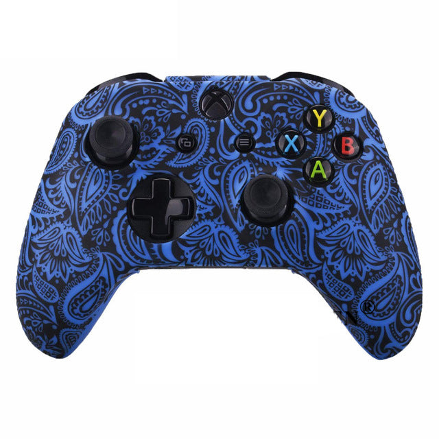 New Camouflage Silicone Gamepad Cover+2 Joystick Caps For Controller Silicone Cover Skins Protector Case Accessories For Wireless/Wired Gamepad Joystick