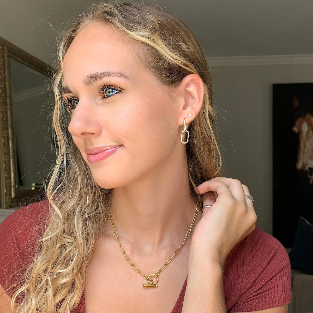 Raya Vermeil-Ohrringe