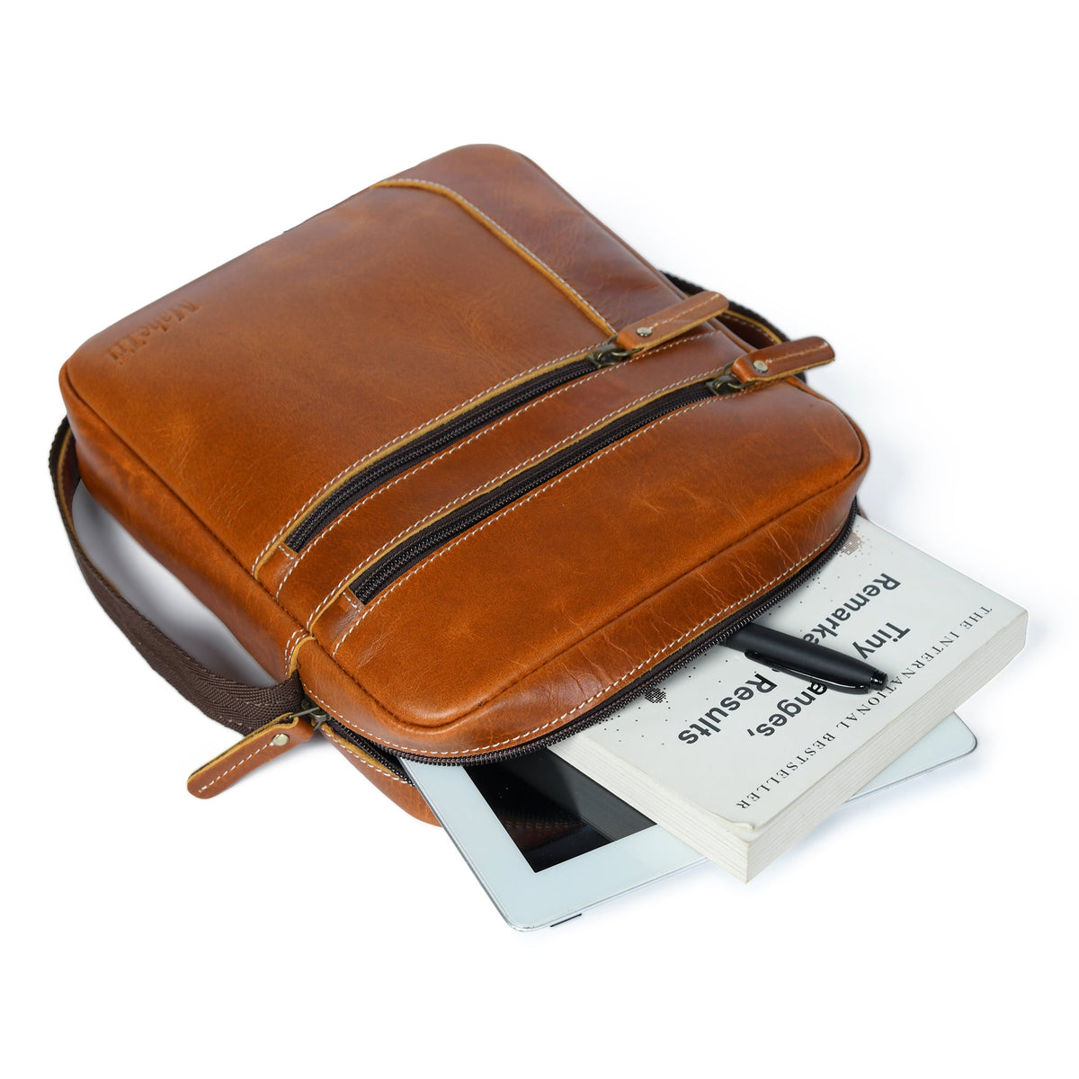 Der Compact Messenger- Tan