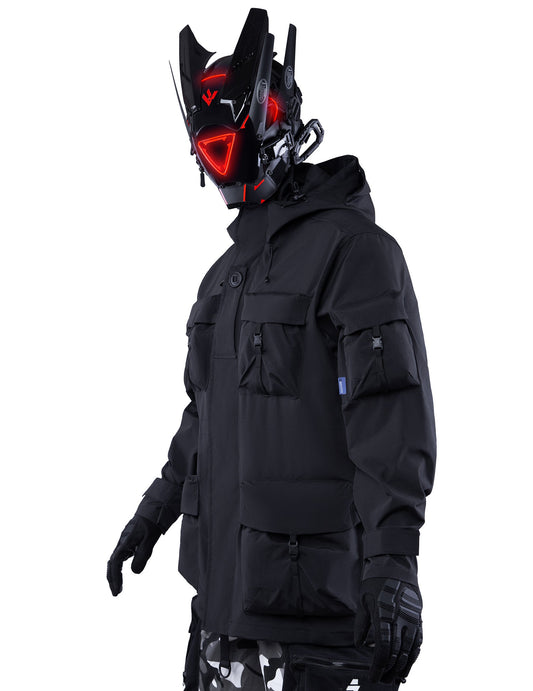 Veste tactique de survie APEJ8 noire