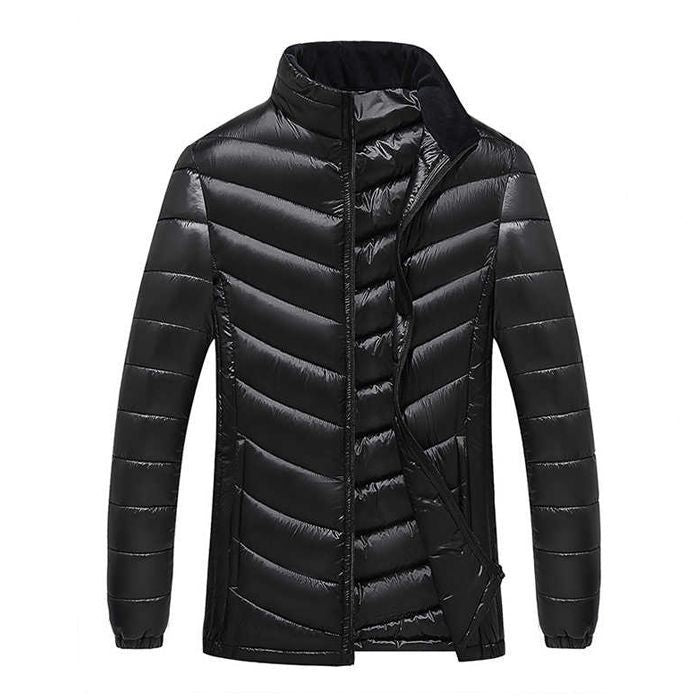 Plus-size Mid-length Down Jacket For Young And Middle-aged Men