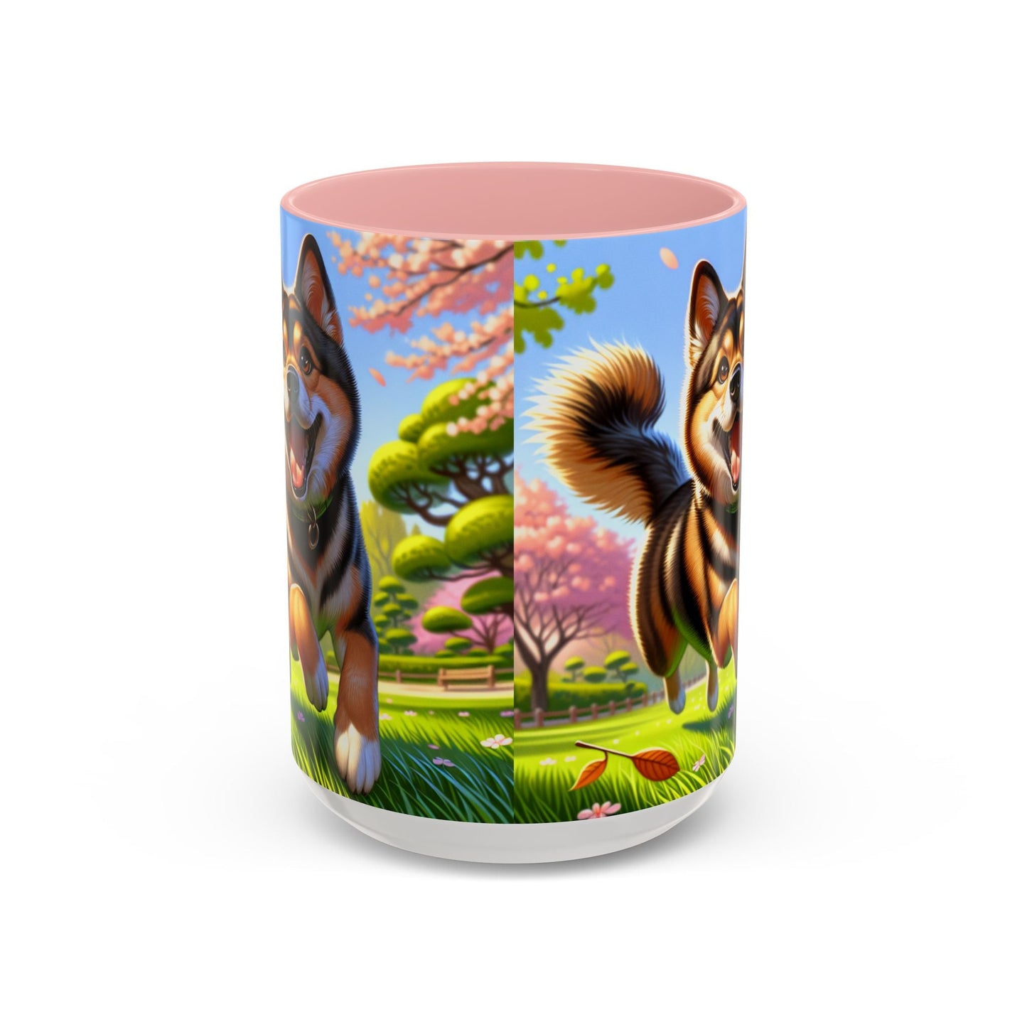 Keramiktasse mit Hunderassen-Motiv – 11 oz & 15 oz