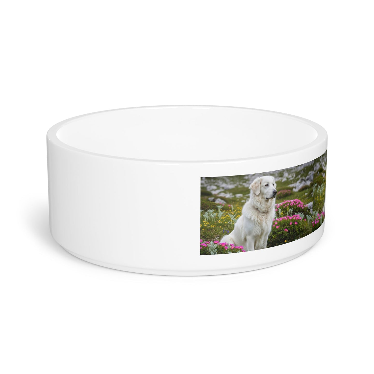 Ceramic Pet Bowl – 16 oz Dog Feeding Bowl