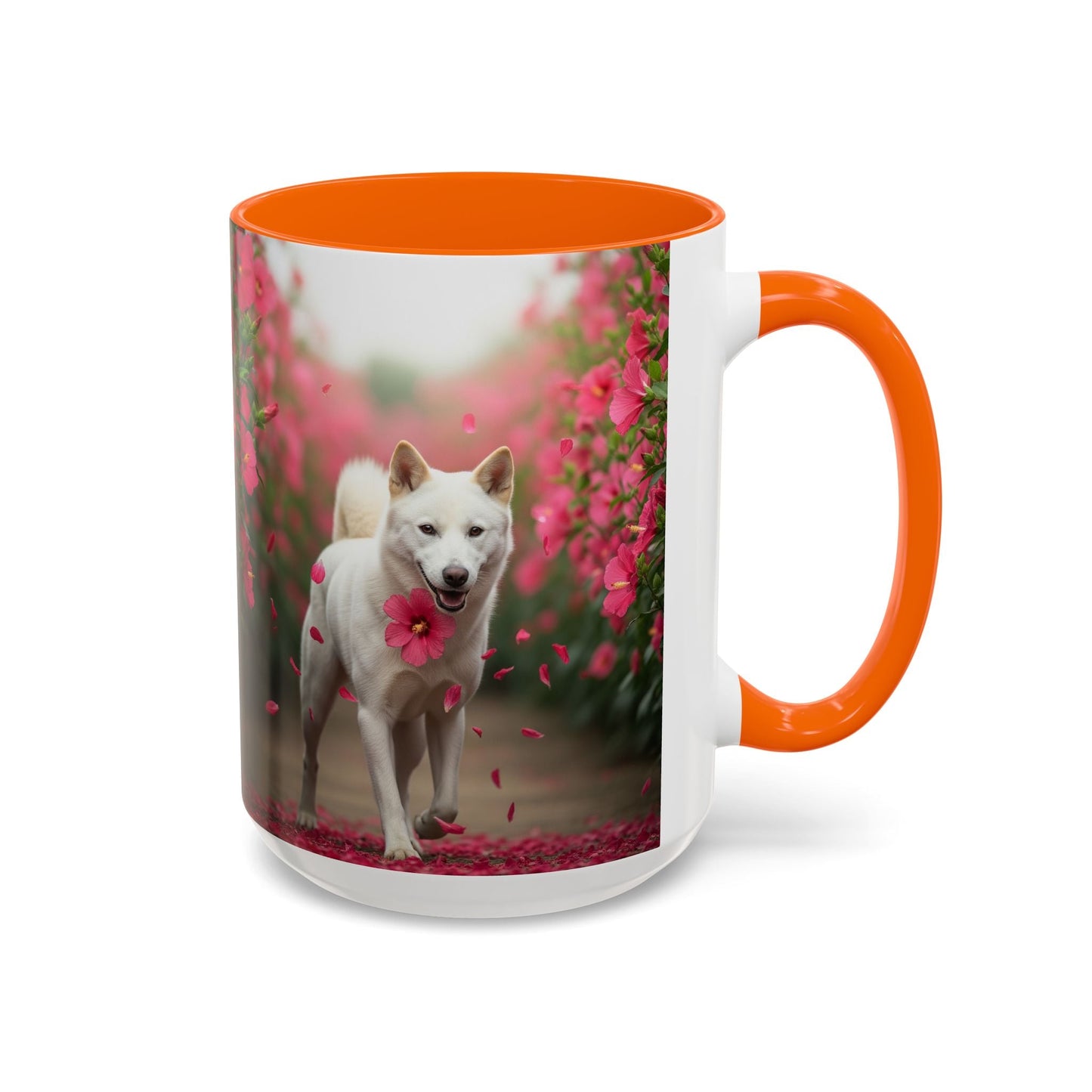 Keramiktasse mit Hunderassen-Motiv – 11 oz & 15 oz