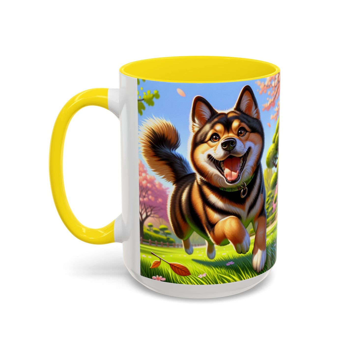 Keramiktasse mit Hunderassen-Motiv – 11 oz & 15 oz