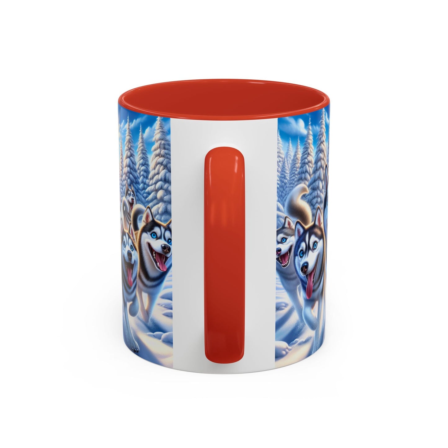 Keramiktasse mit Hunderassen-Motiv – 11 oz & 15 oz