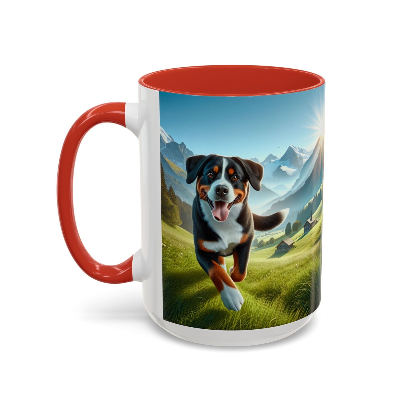 Keramiktasse mit Hunderassen-Motiv – 11 oz & 15 oz
