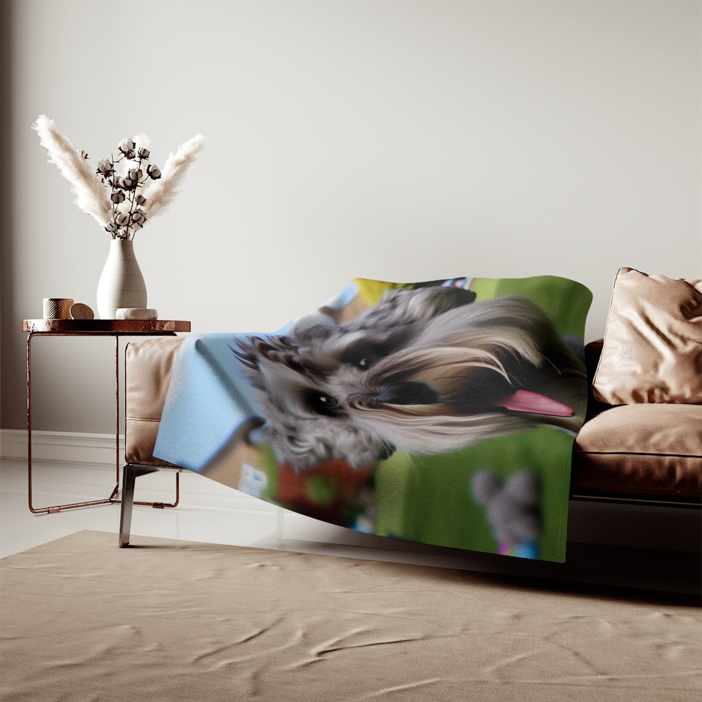 Sweatshirt Blanket – Plush Fleece Throw, 2 Size Options
