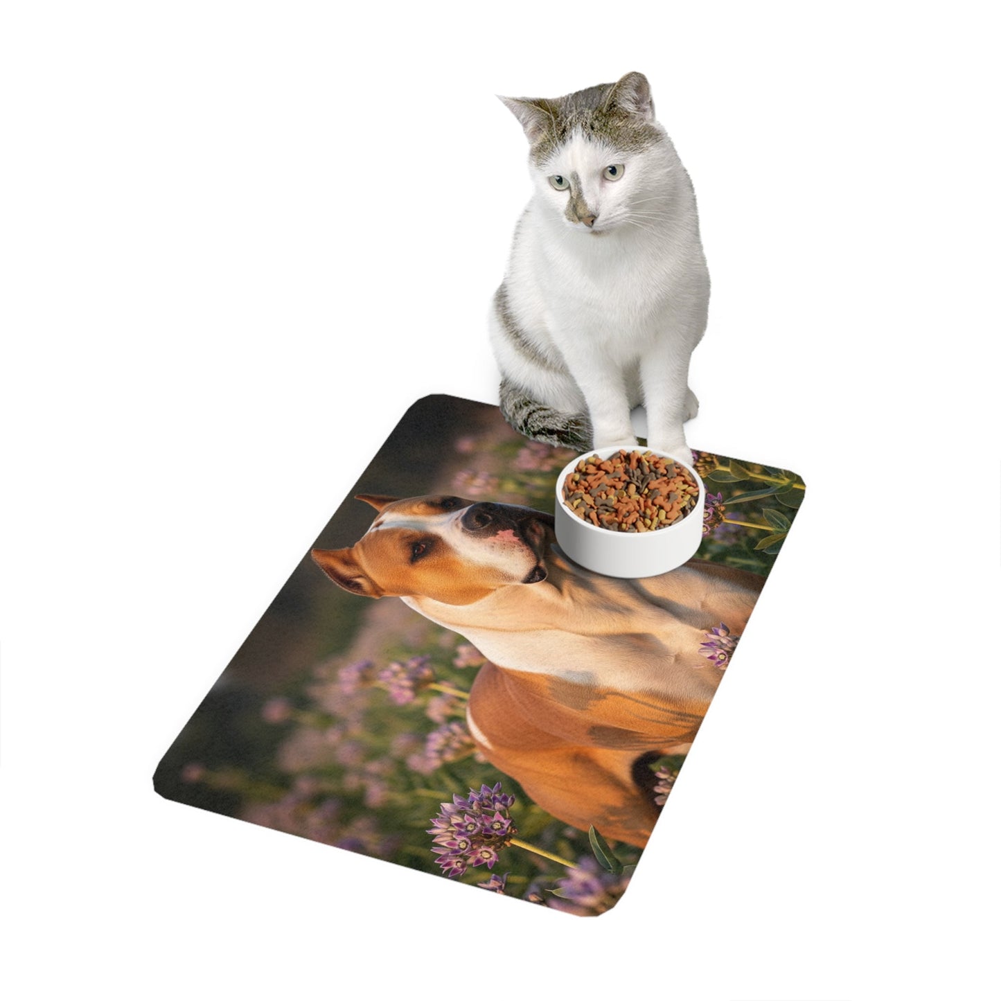 Non-Slip Pet Food Mat – Waterproof Feeding Mat for Dogs