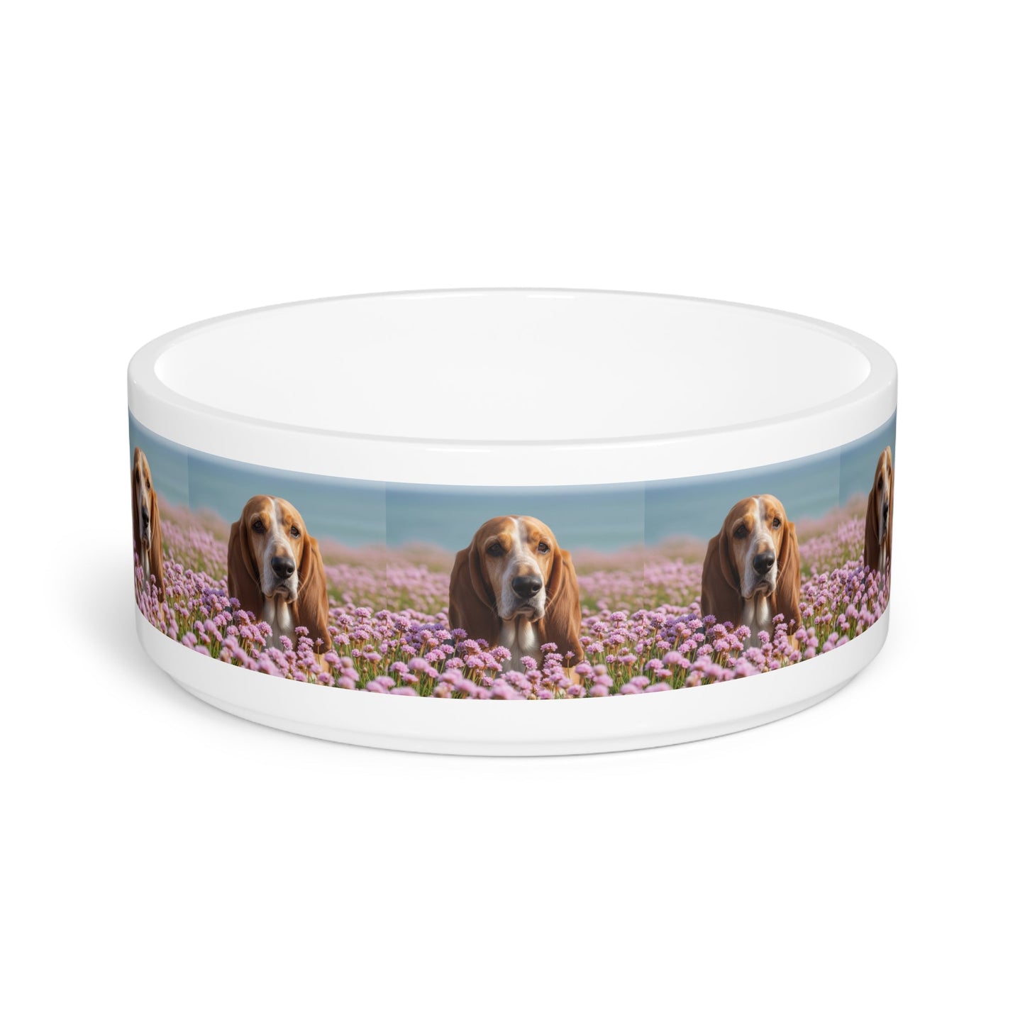 Ceramic Pet Bowl – 16 oz Dog Feeding Bowl