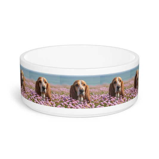 Ceramic Pet Bowl – 16 oz Dog Feeding Bowl