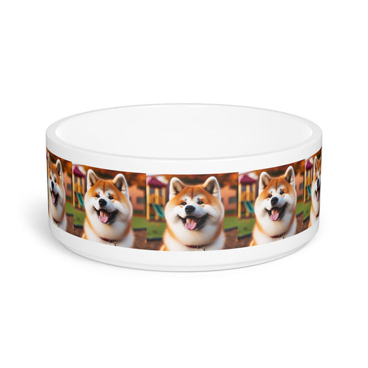 Ceramic Pet Bowl – 16 oz Dog Feeding Bowl