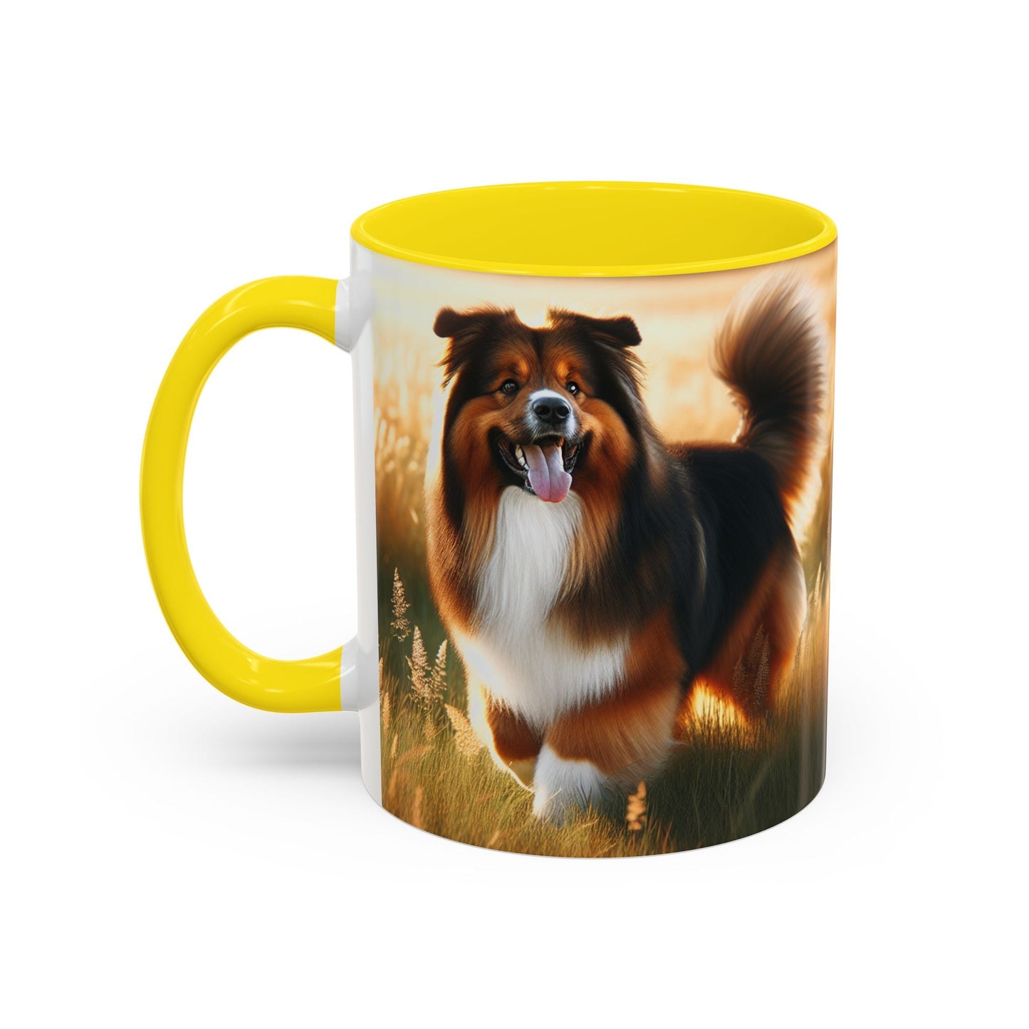 Keramiktasse mit Hunderassen-Motiv – 11 oz & 15 oz