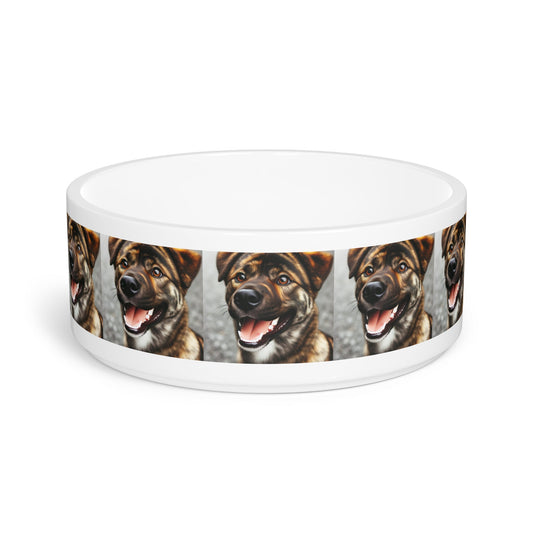 Ceramic Pet Bowl – 16 oz Dog Feeding Bowl