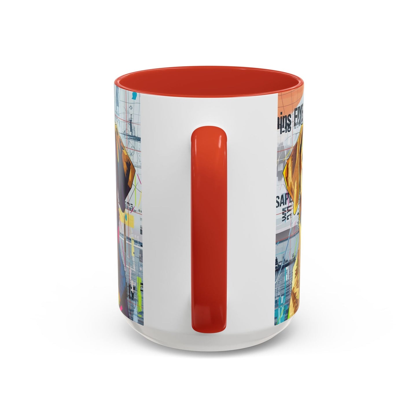 Keramiktasse mit Hunderassen-Motiv – 11 oz & 15 oz