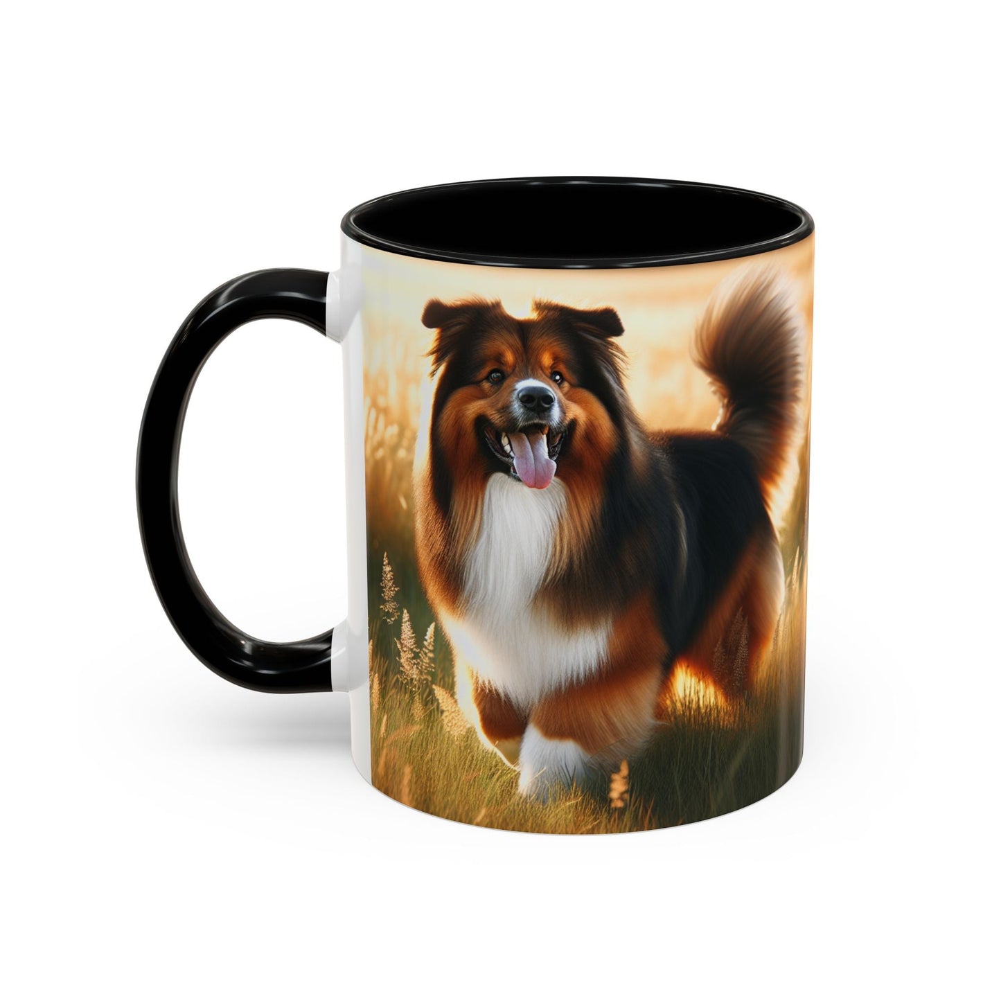 Keramiktasse mit Hunderassen-Motiv – 11 oz & 15 oz