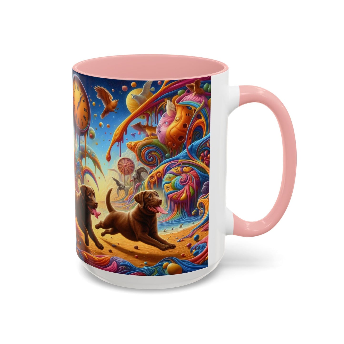 Keramiktasse mit Hunderassen-Motiv – 11 oz & 15 oz