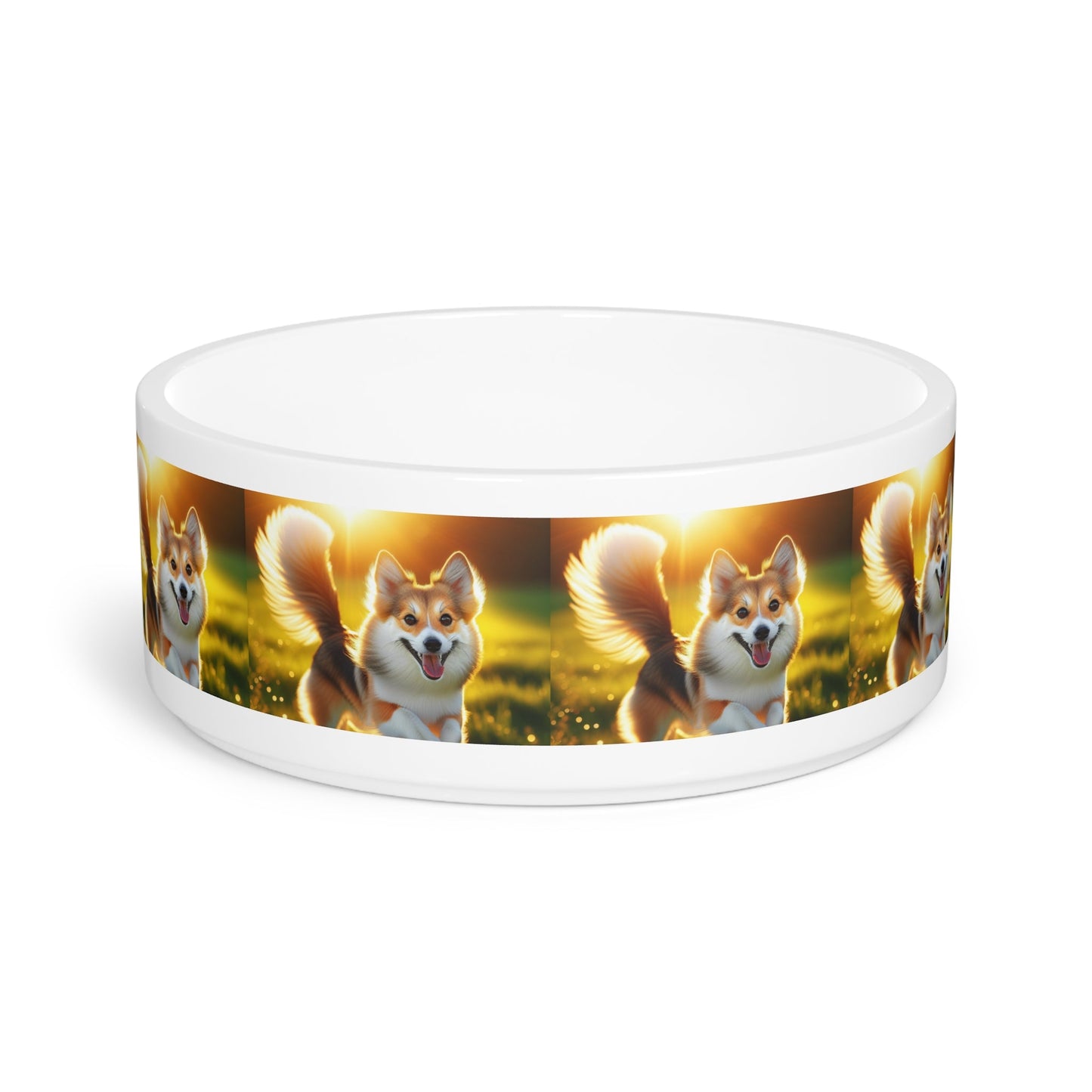 Ceramic Pet Bowl – 16 oz Dog Feeding Bowl