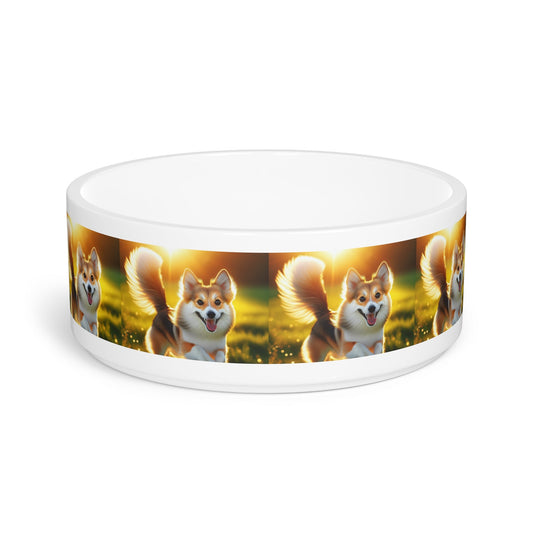 Ceramic Pet Bowl – 16 oz Dog Feeding Bowl