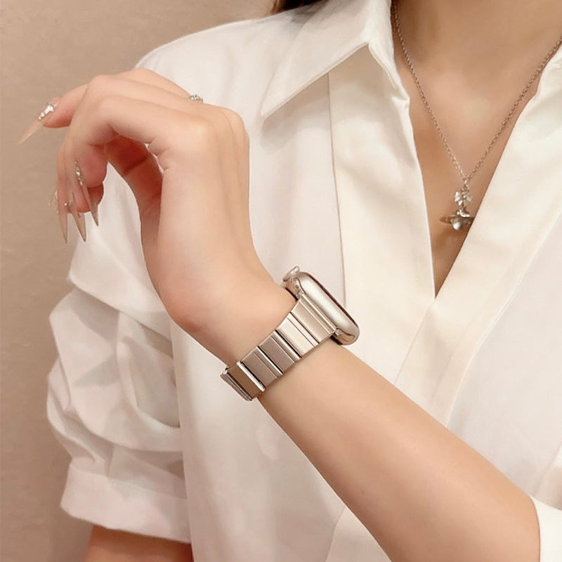 Small-waist Butterfly-clasp Watch Strap