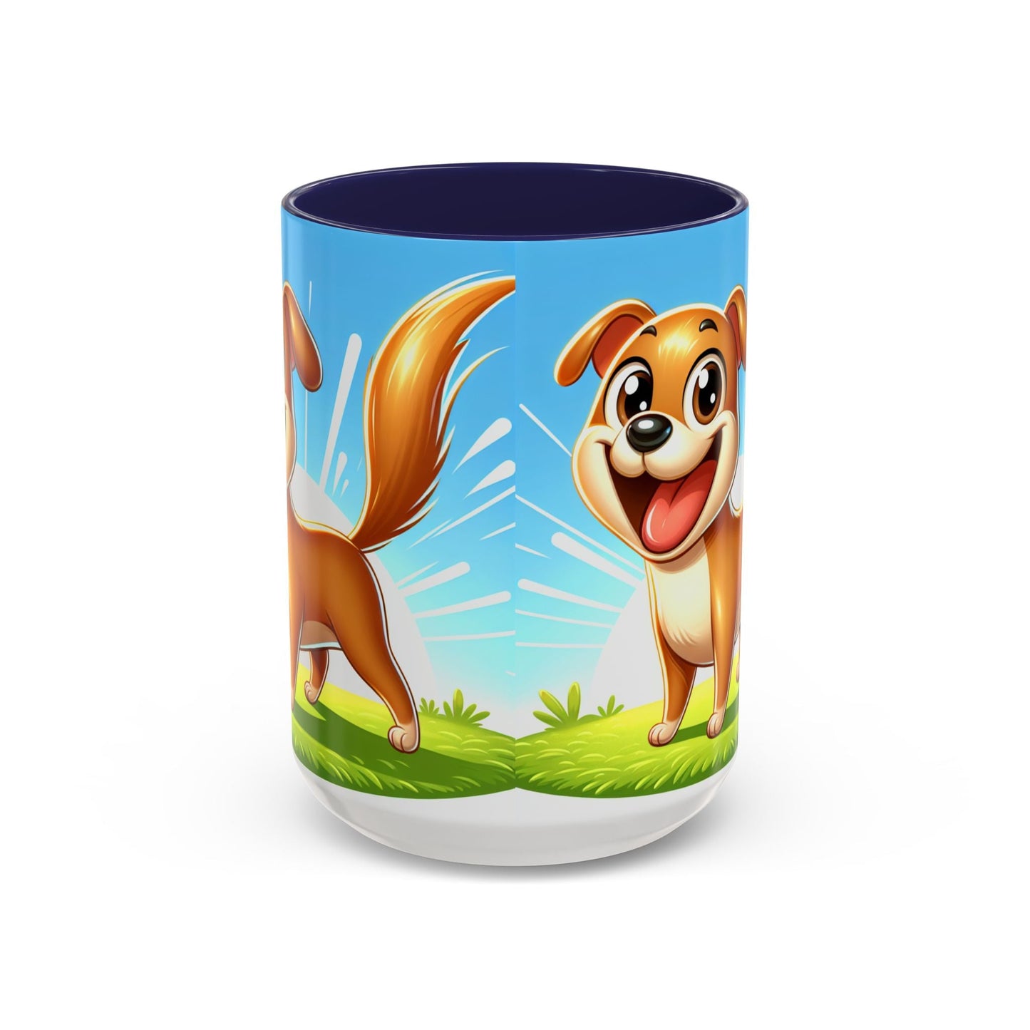 Keramiktasse mit Hunderassen-Motiv – 11 oz & 15 oz