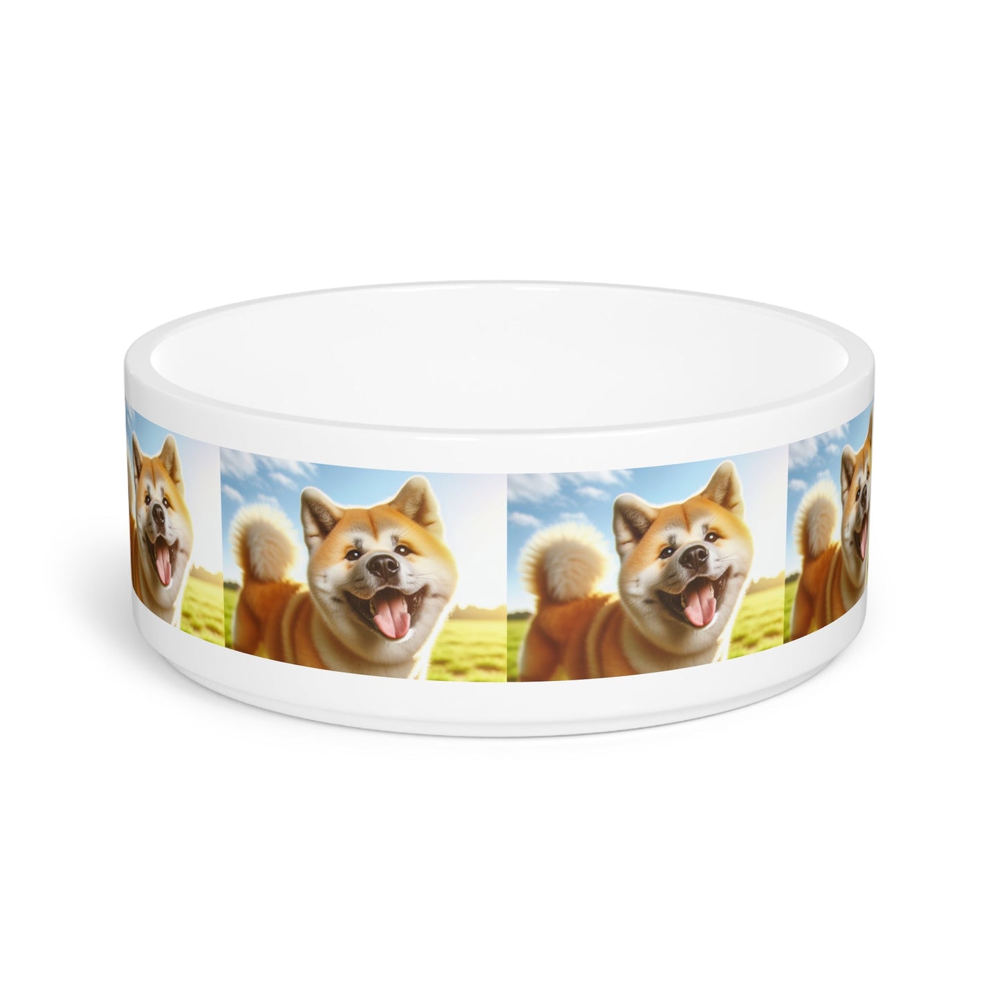 Ceramic Pet Bowl – 16 oz Dog Feeding Bowl