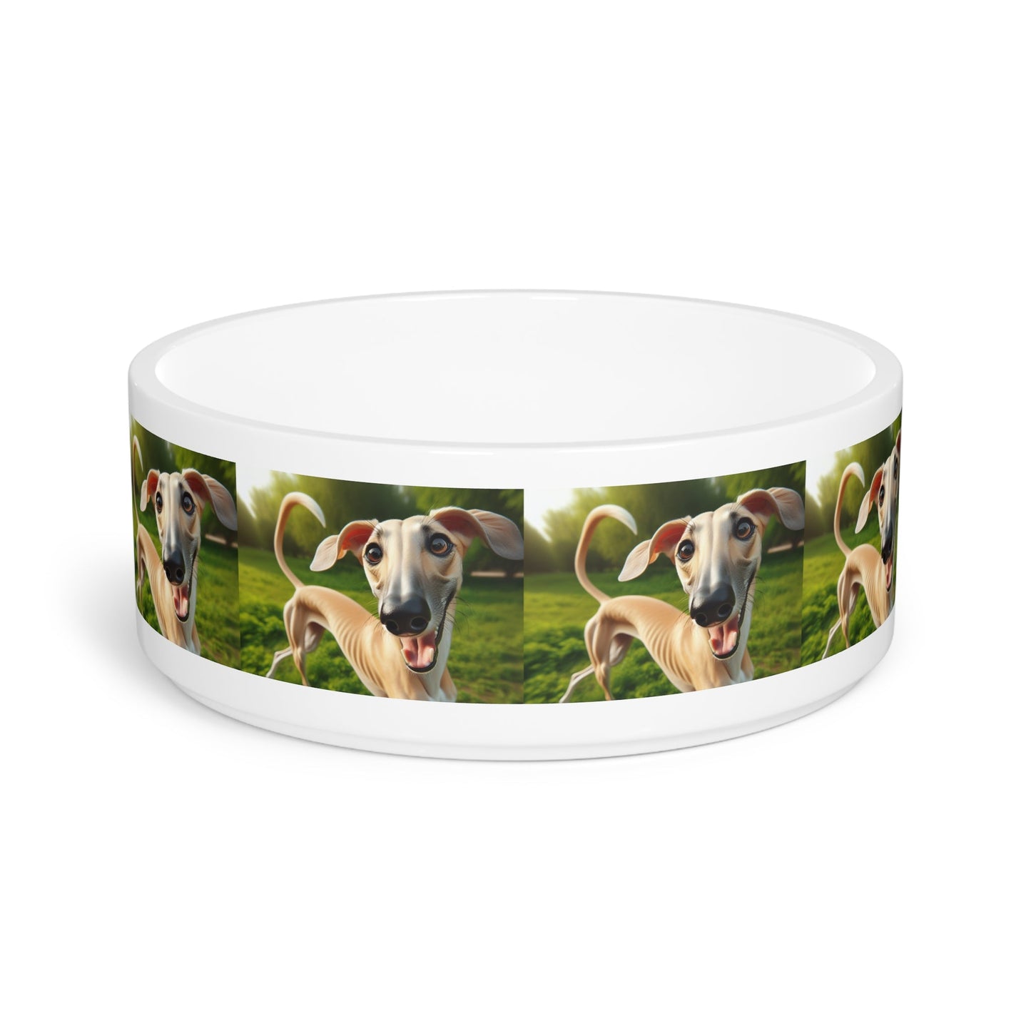 Ceramic Pet Bowl – 16 oz Dog Feeding Bowl