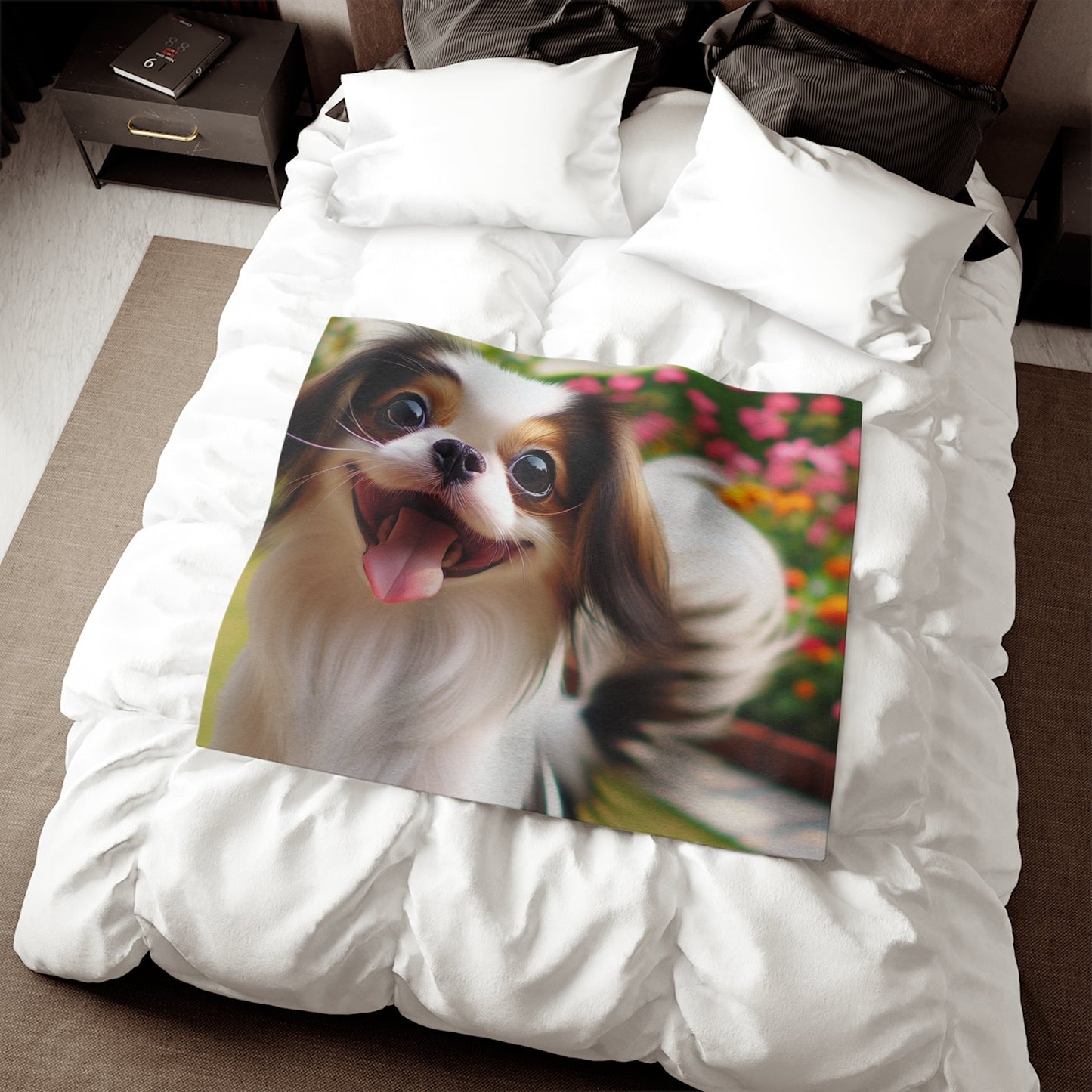 Couverture polaire – Jeté en peluche, 2 options de taille