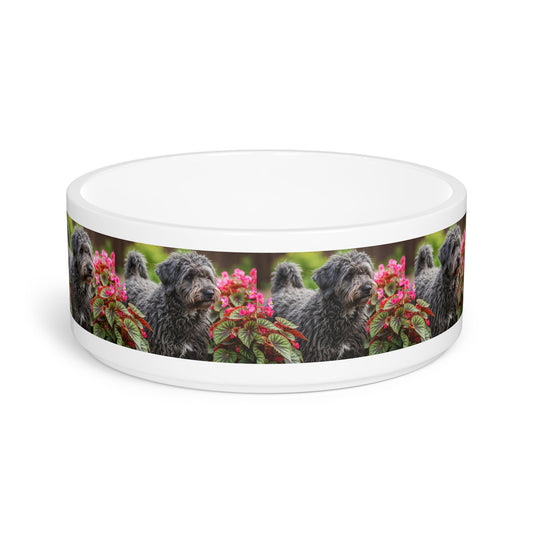 Ceramic Pet Bowl – 16 oz Dog Feeding Bowl