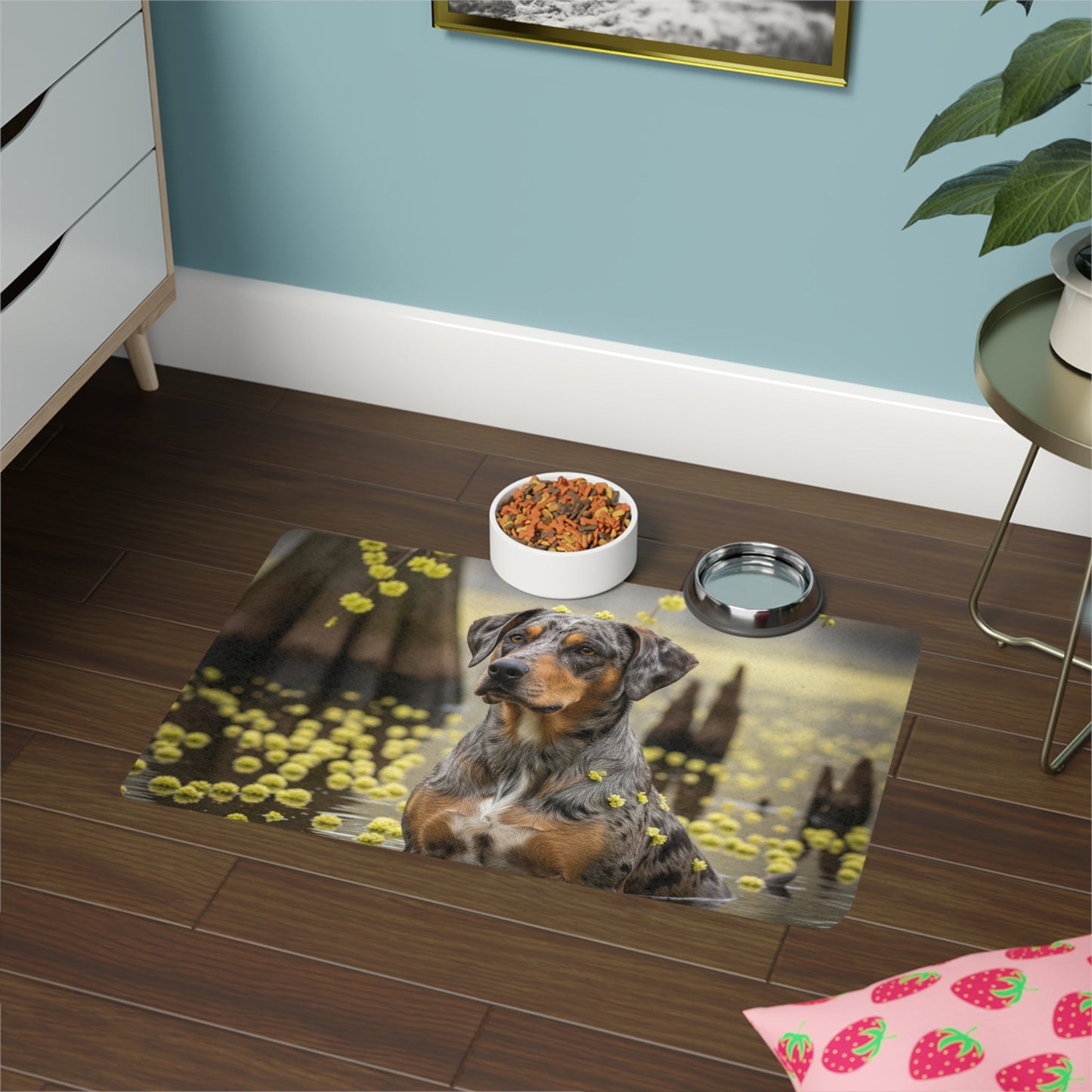 Non-Slip Pet Food Mat – Waterproof Feeding Mat for Dogs