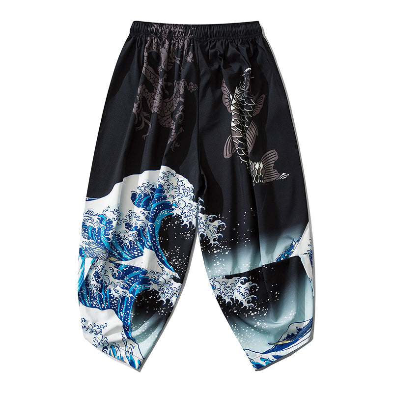 YC134 Pantalon léger Grandes Vagues