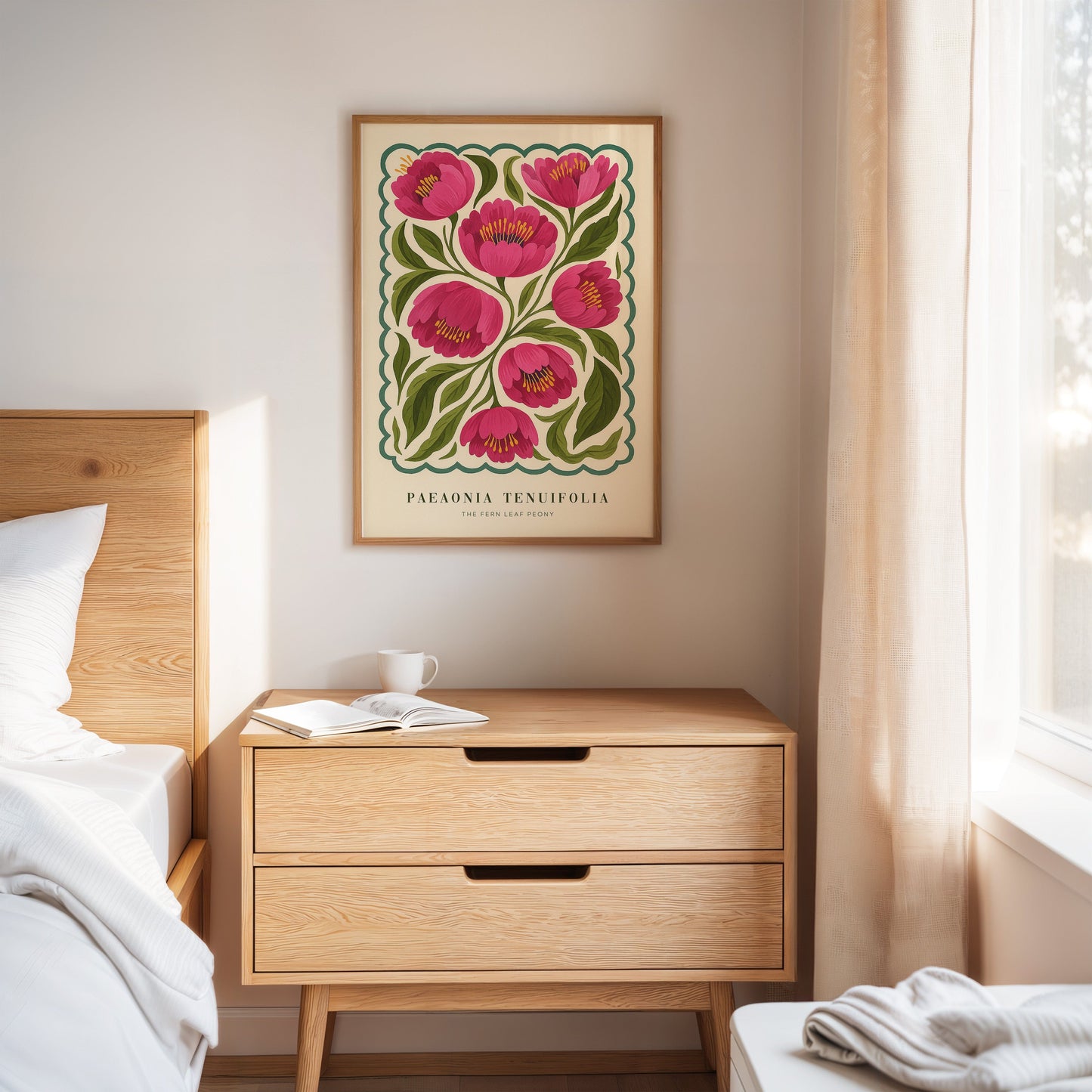 Étude de pivoine n° 5 – Le soft power en pleine floraison