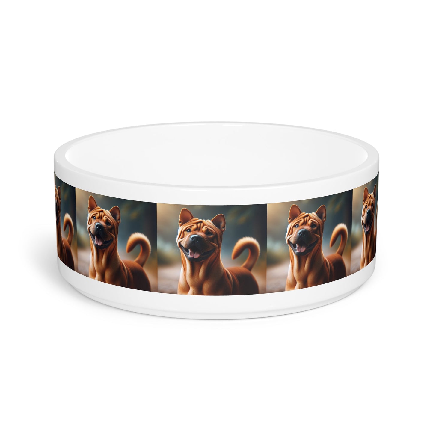 Ceramic Pet Bowl – 16 oz Dog Feeding Bowl