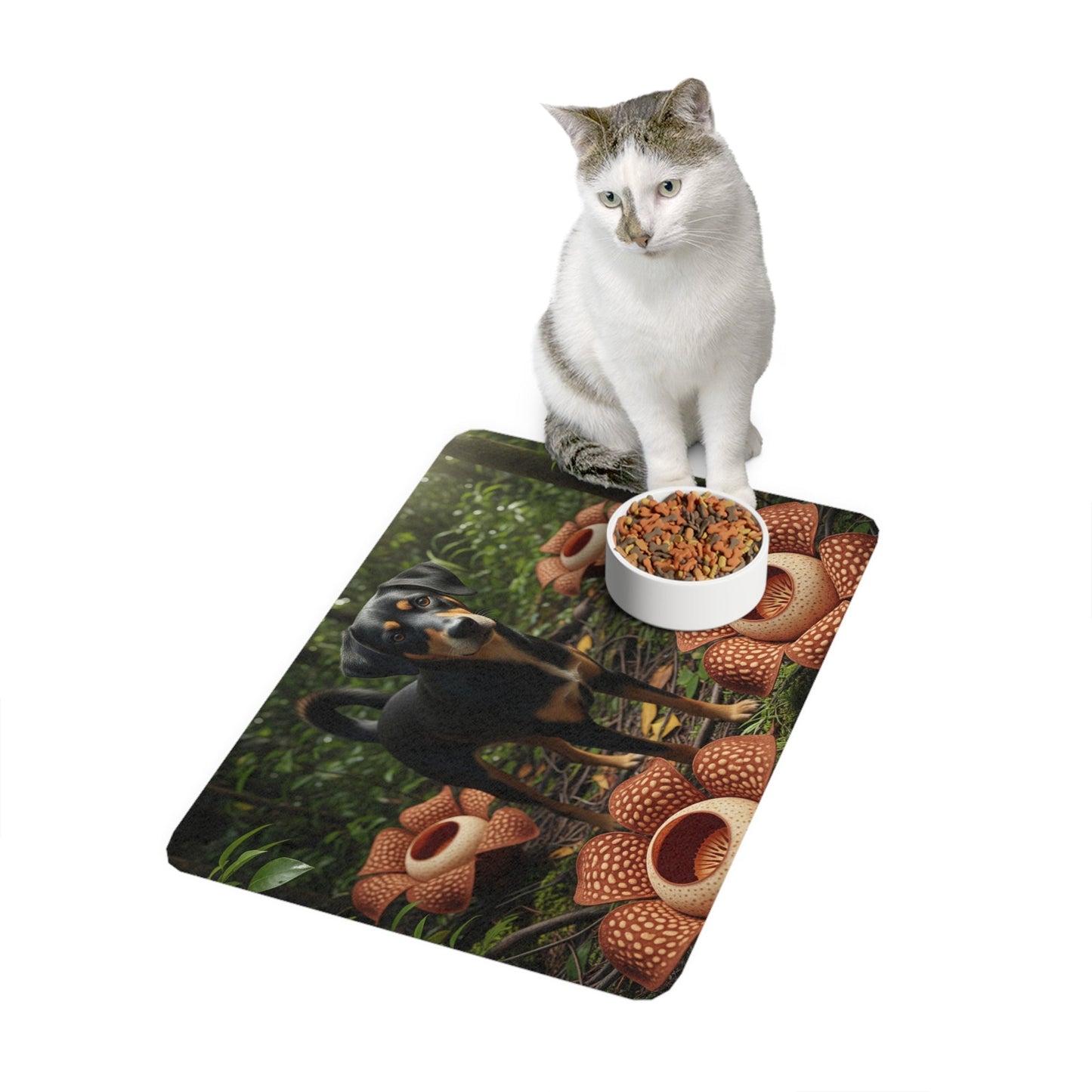 Non-Slip Pet Food Mat – Waterproof Feeding Mat for Dogs