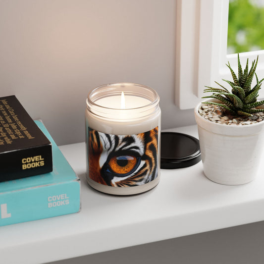Bougie en cire de soja – Bougie parfumée en pot