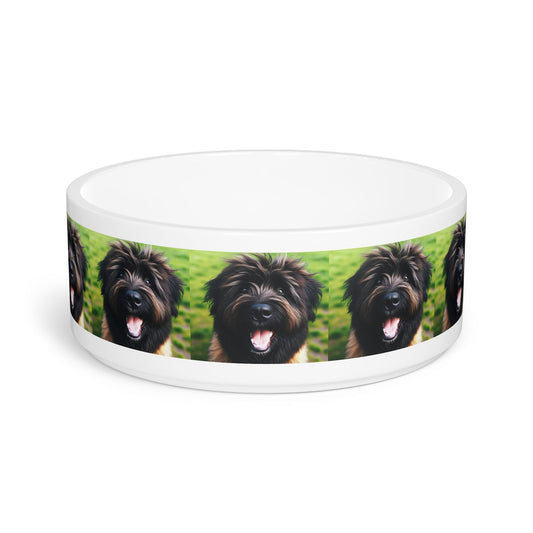 Ceramic Pet Bowl – 16 oz Dog Feeding Bowl