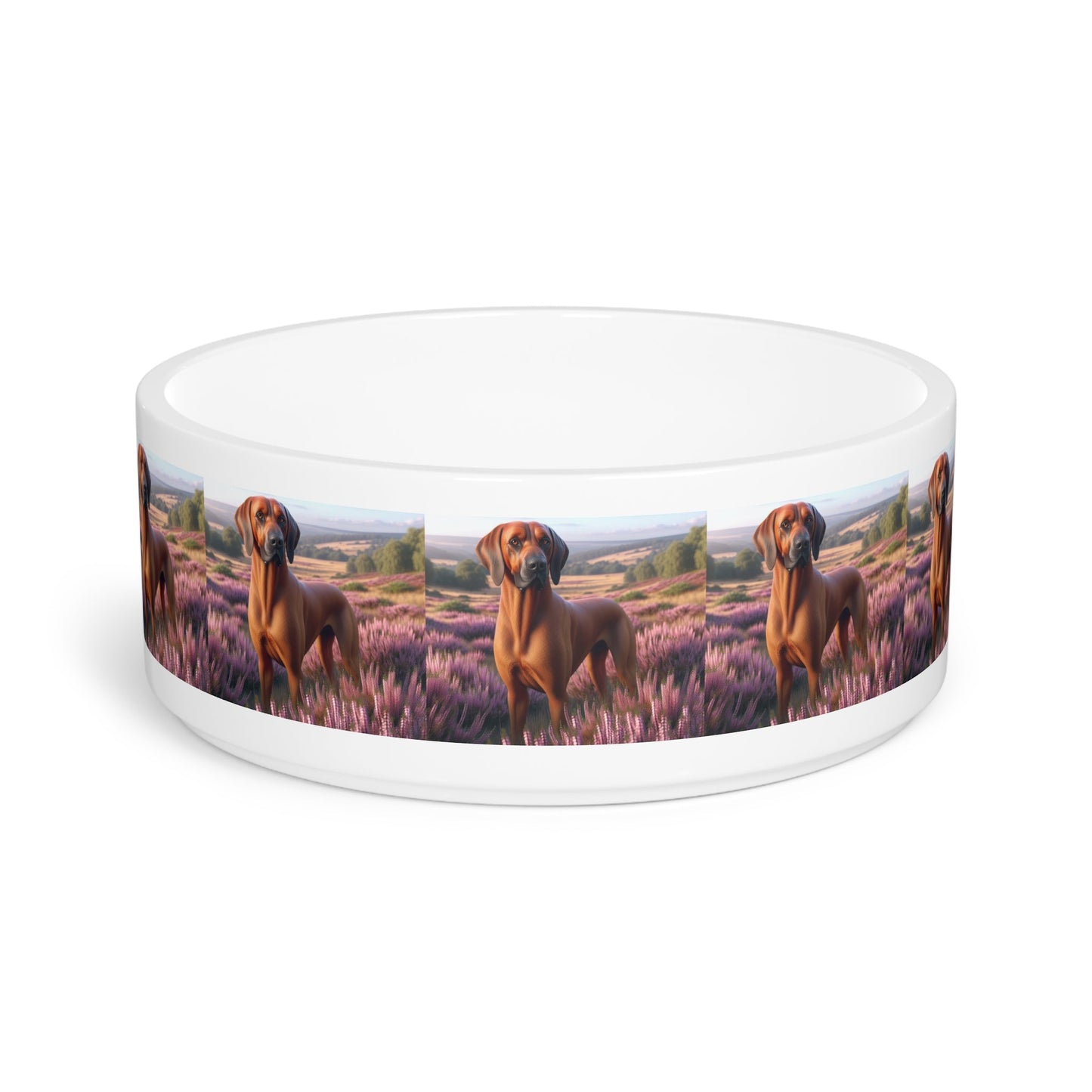 Ceramic Pet Bowl – 16 oz Dog Feeding Bowl