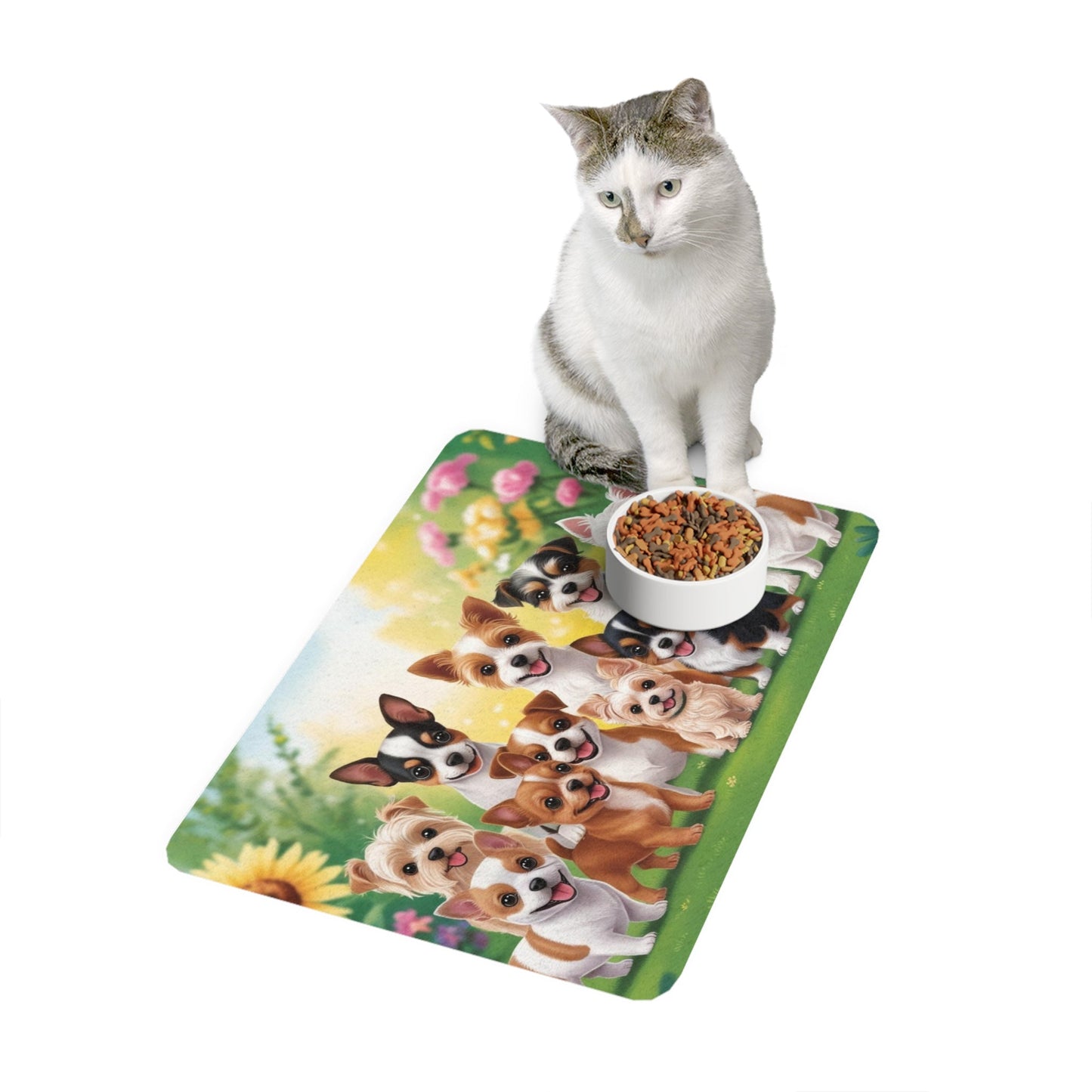 Non-Slip Pet Food Mat – Waterproof Feeding Mat for Dogs
