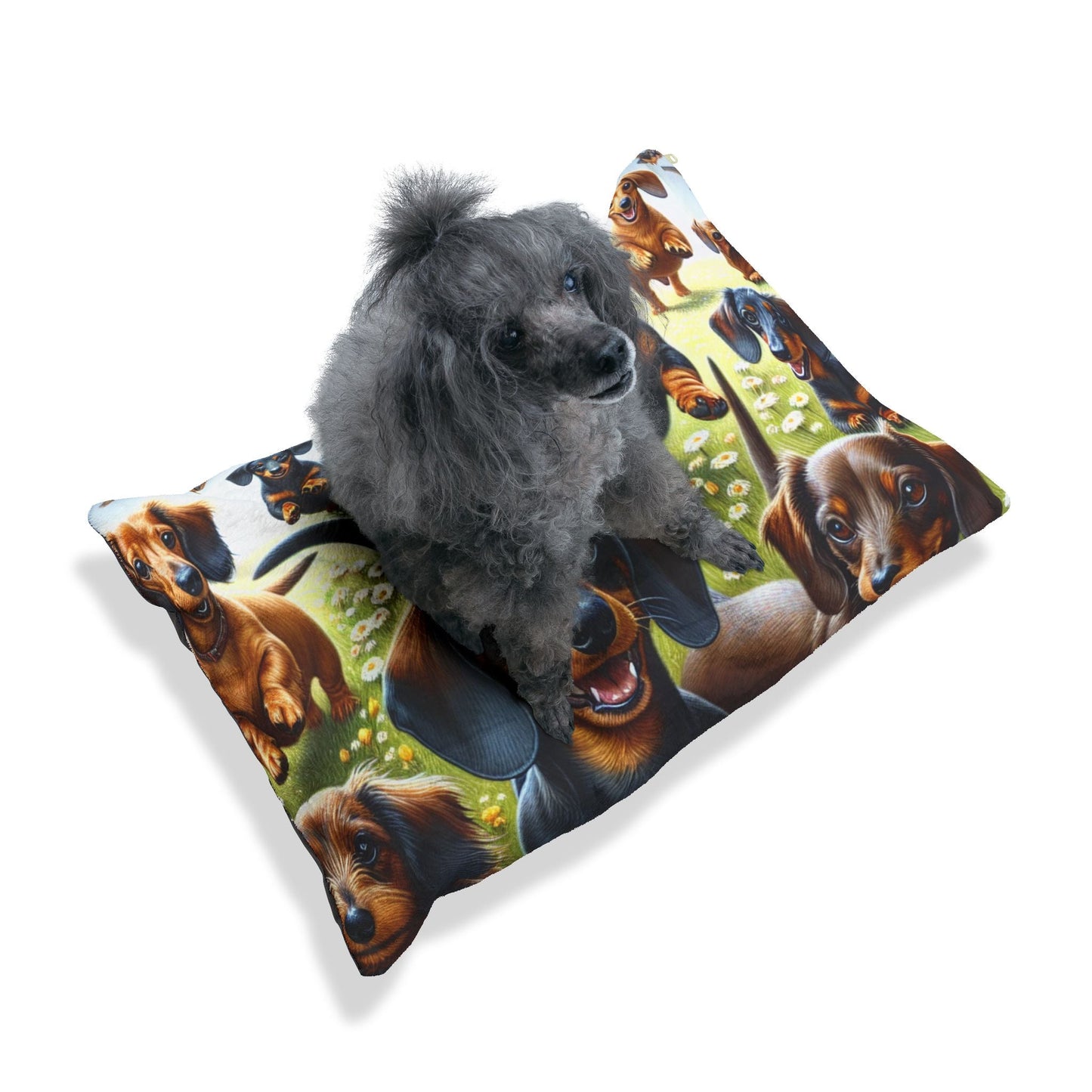 Haustierbett – Plüsch-Hundebett, 3 Größenoptionen